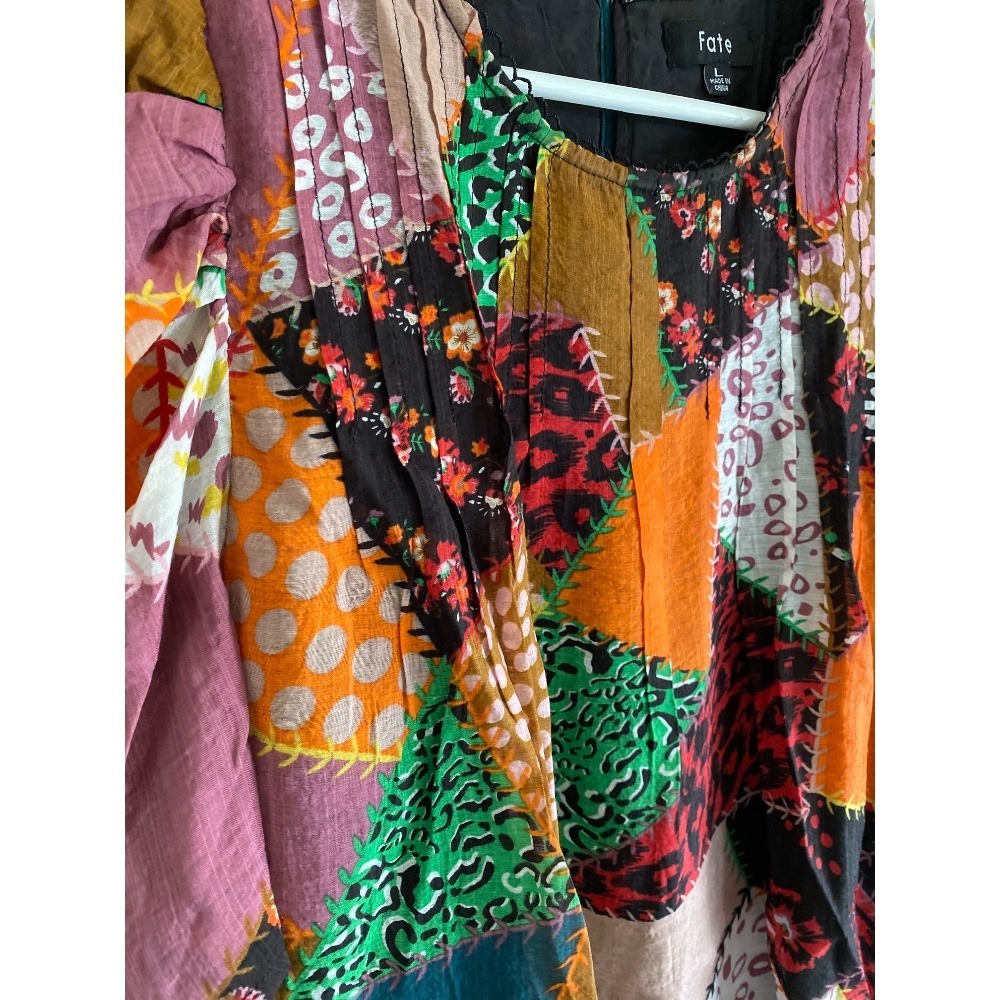 Fate Patchwork Blouse - Picture 6 of 7